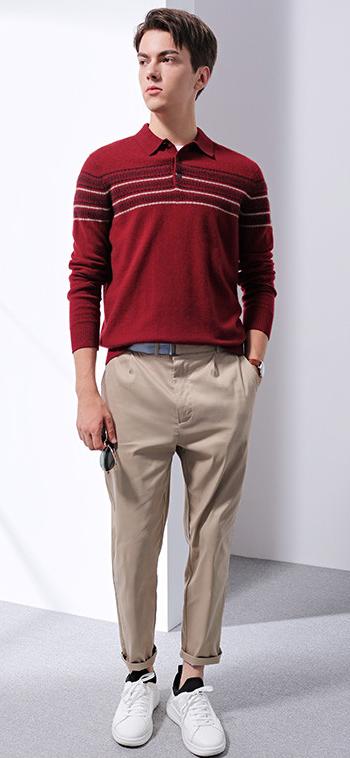 Men's cashmere pullover