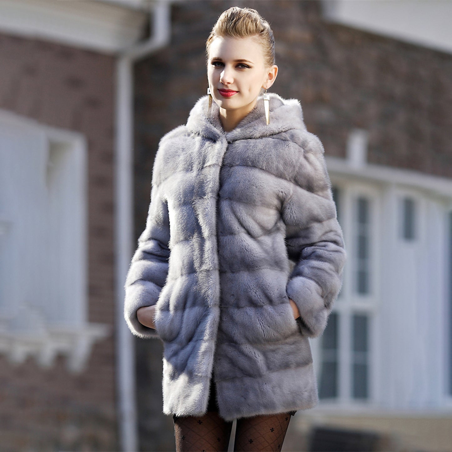 Women's mink coat