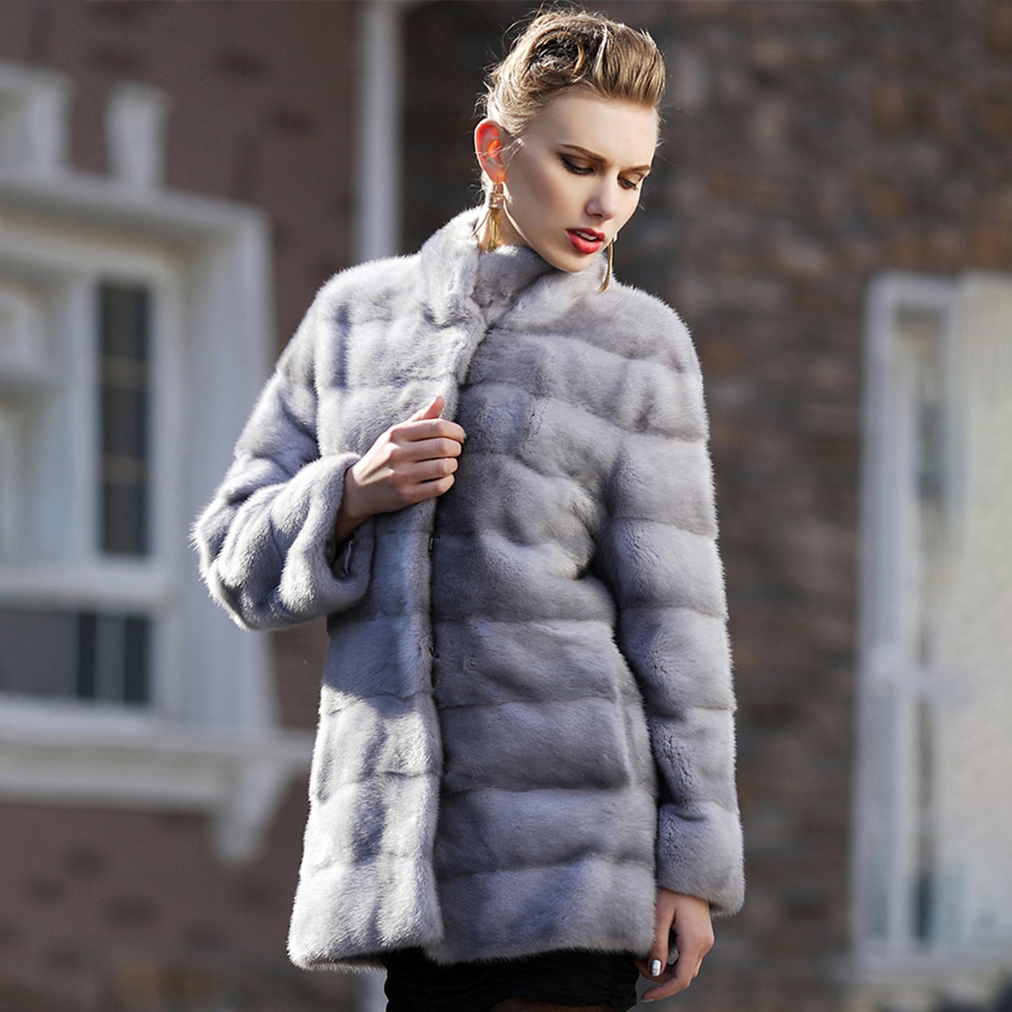 Women's mink coat