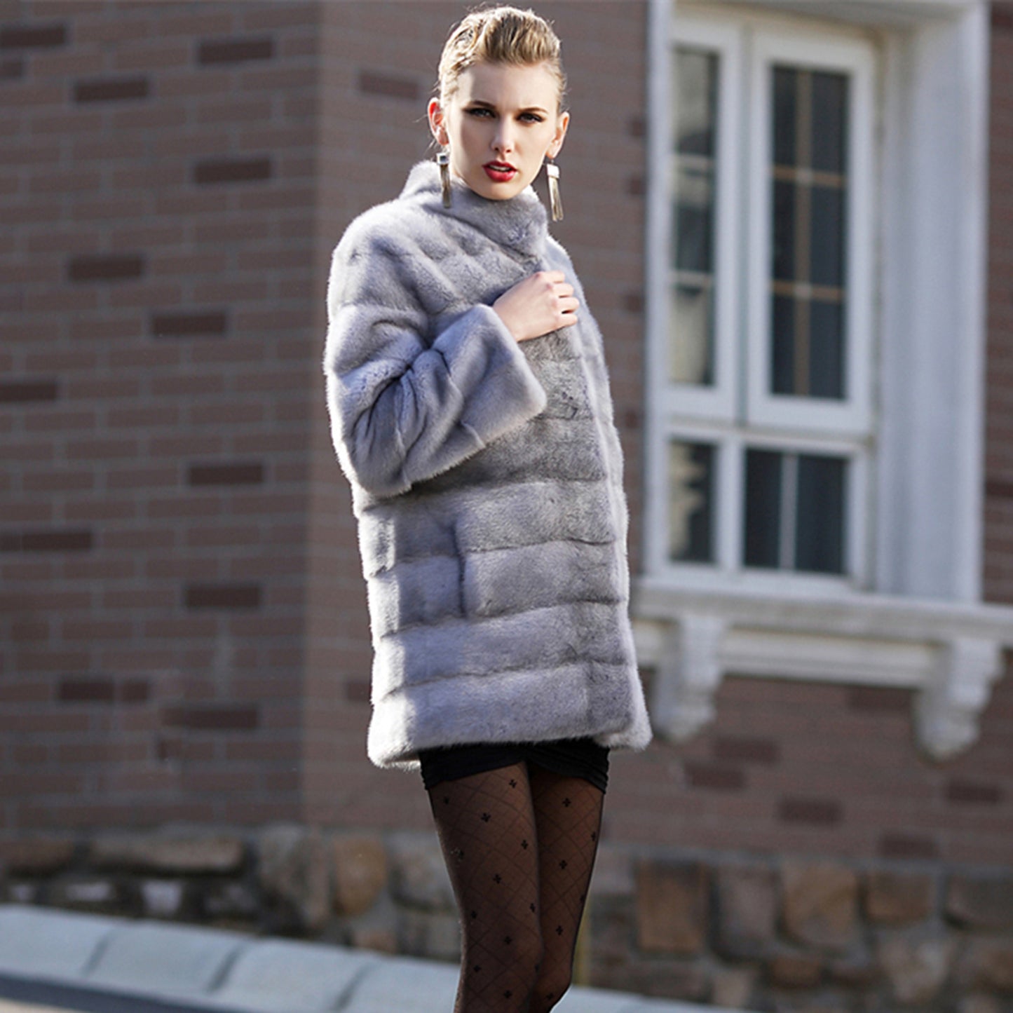 Women's mink coat