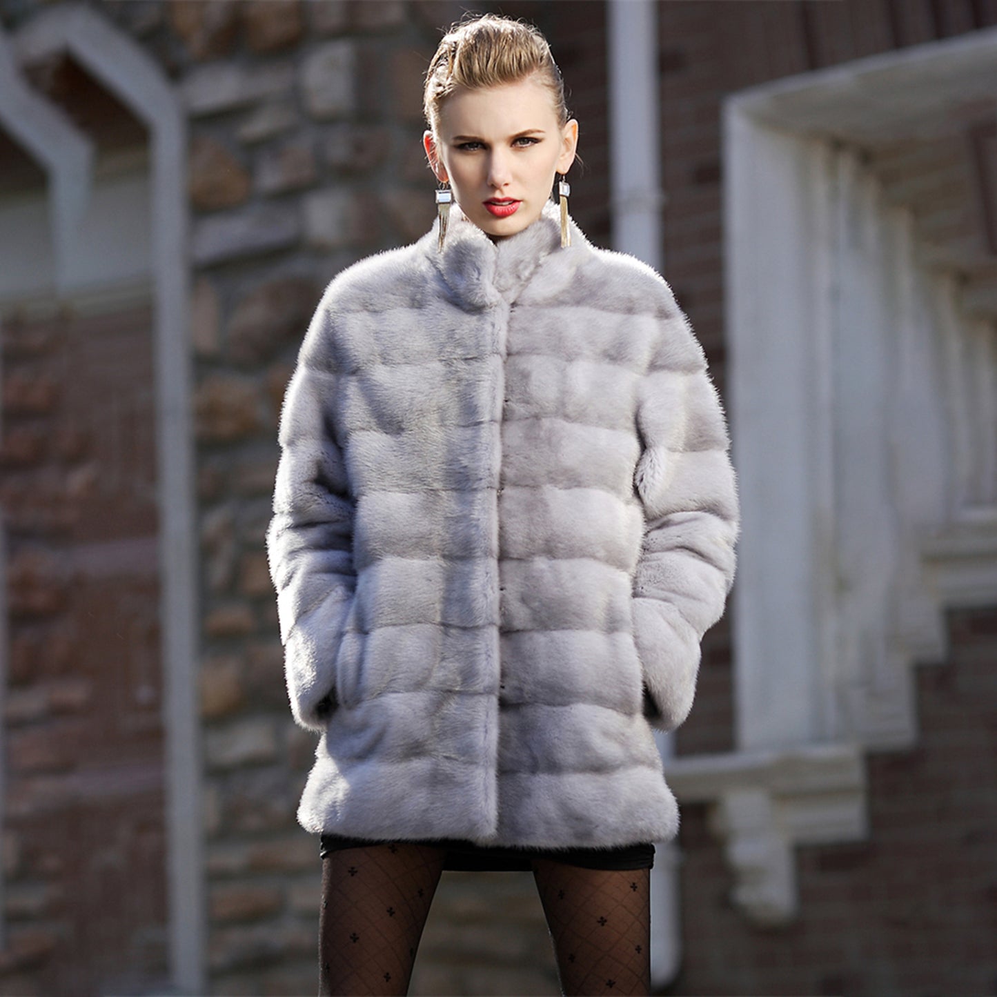 Women's mink coat