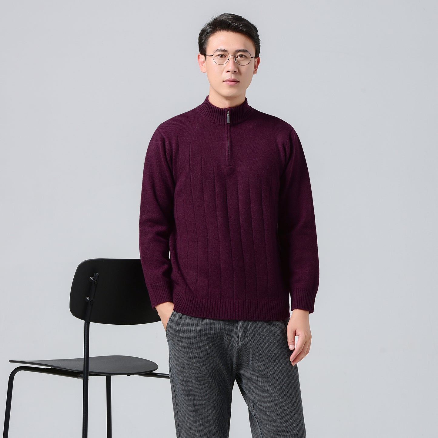 Men's cashmere pullover
