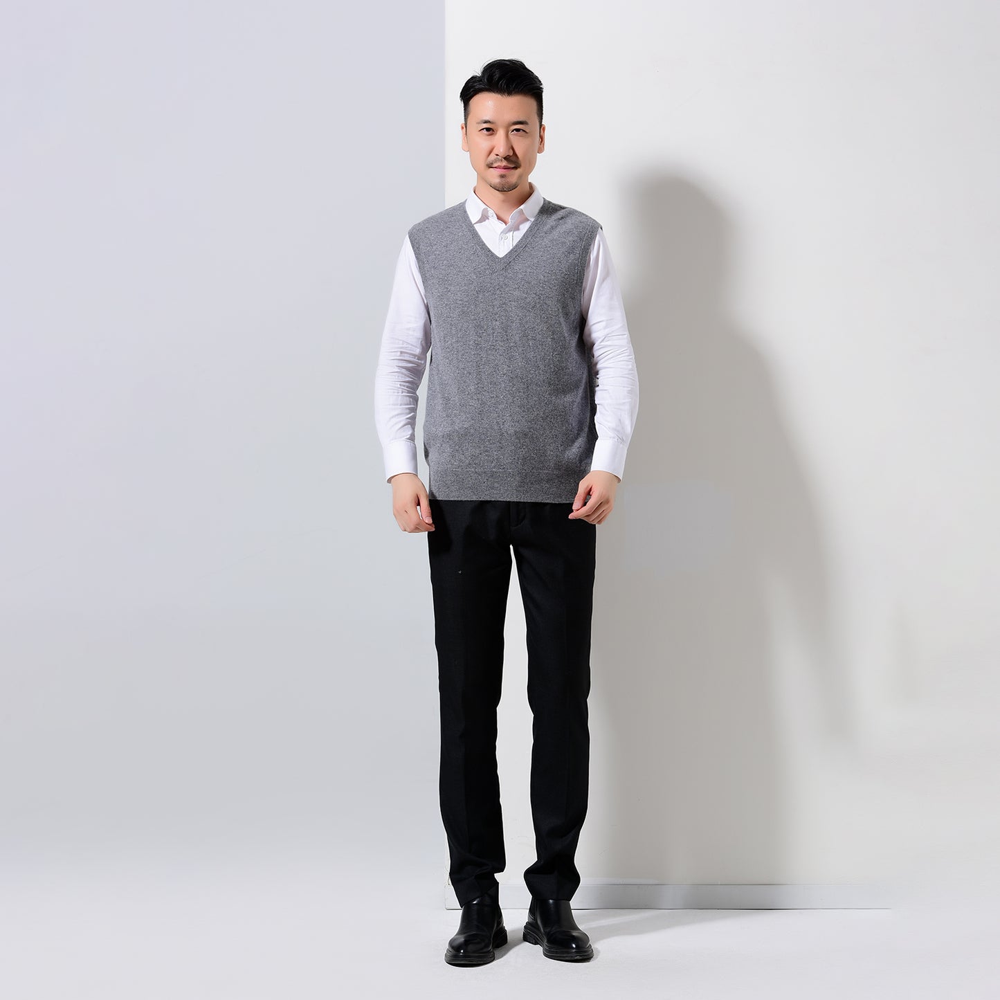 Men's cashmere vest