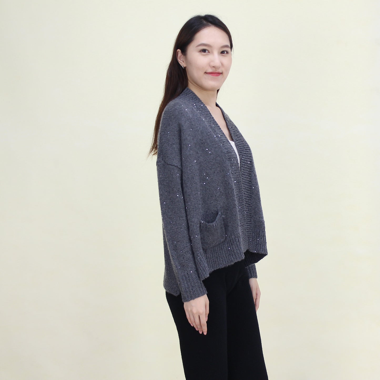 Women's cashmere cardigan