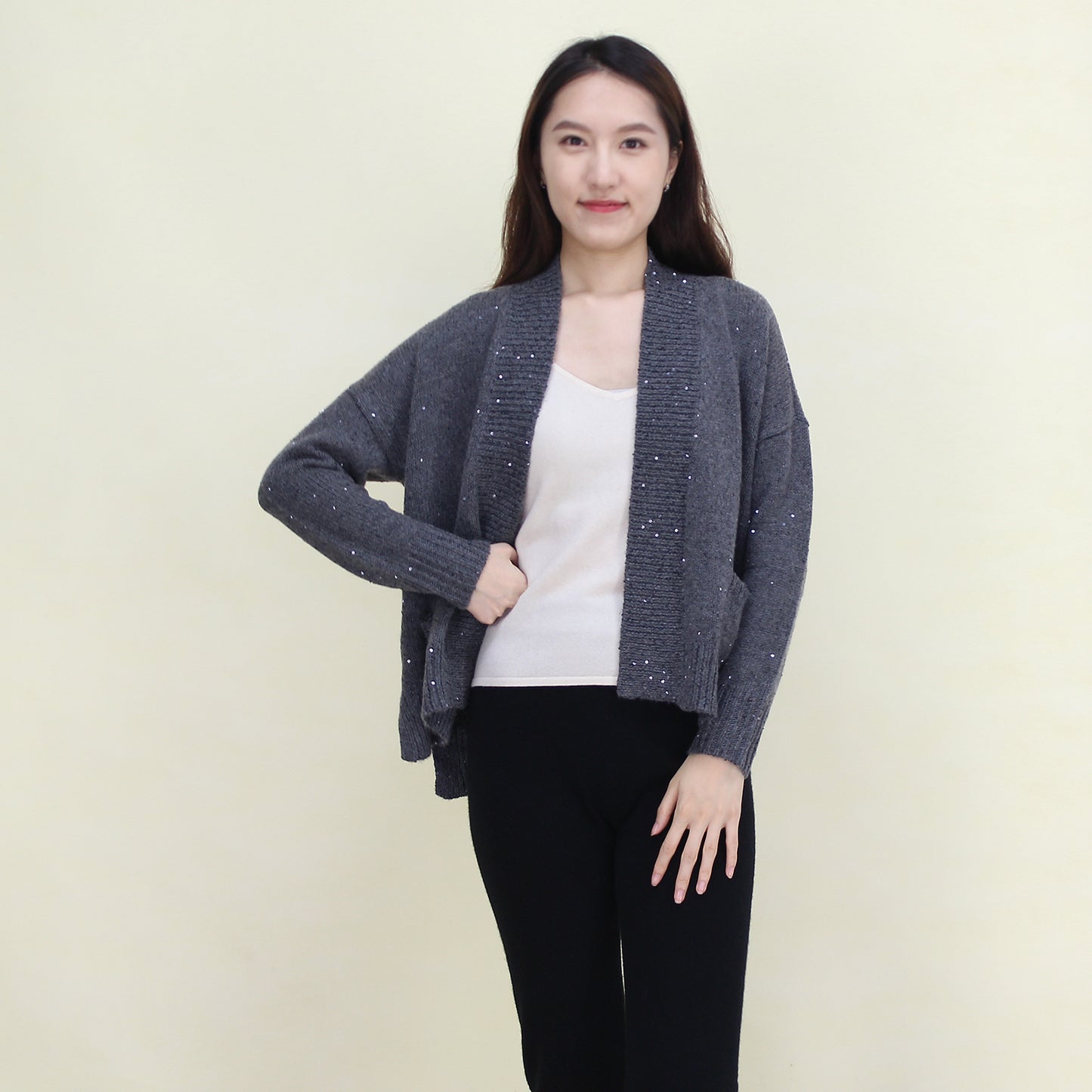 Women's cashmere cardigan