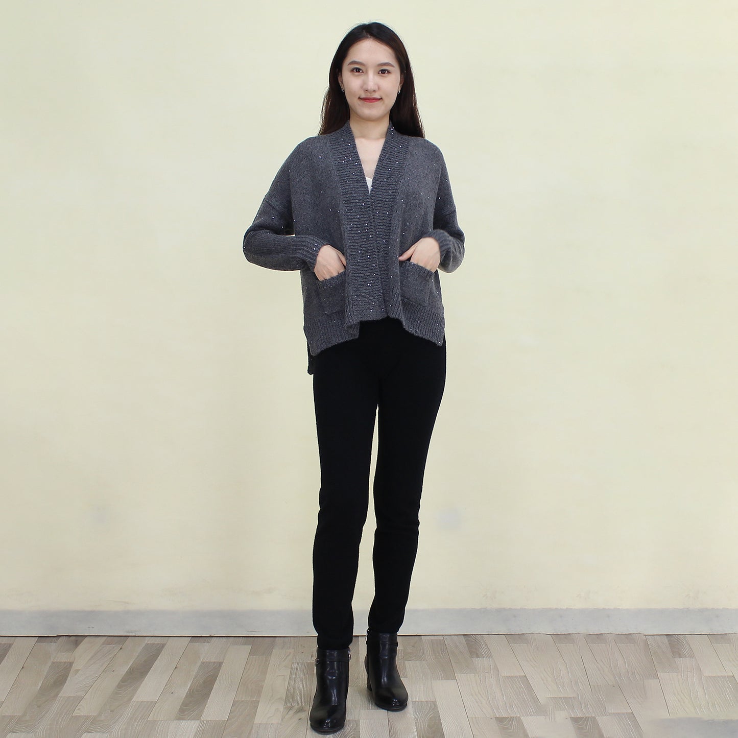 Women's cashmere cardigan