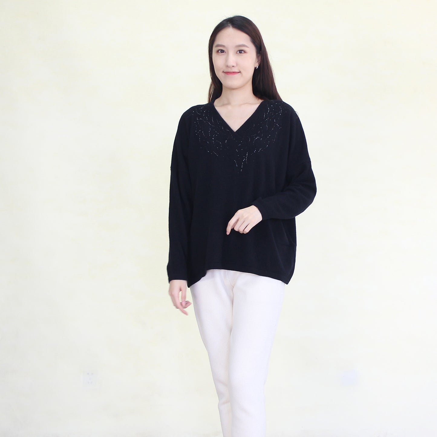 Women's cashmere pullover