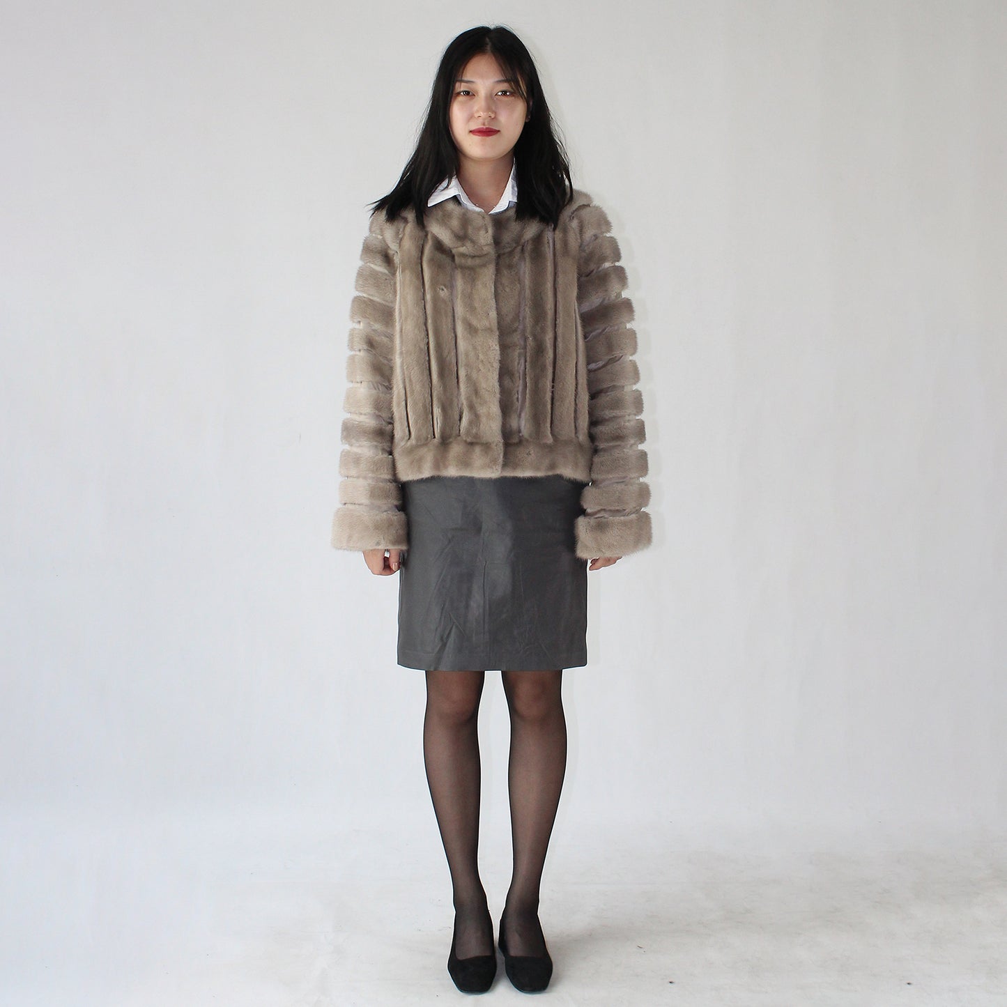 Women's mink jacket