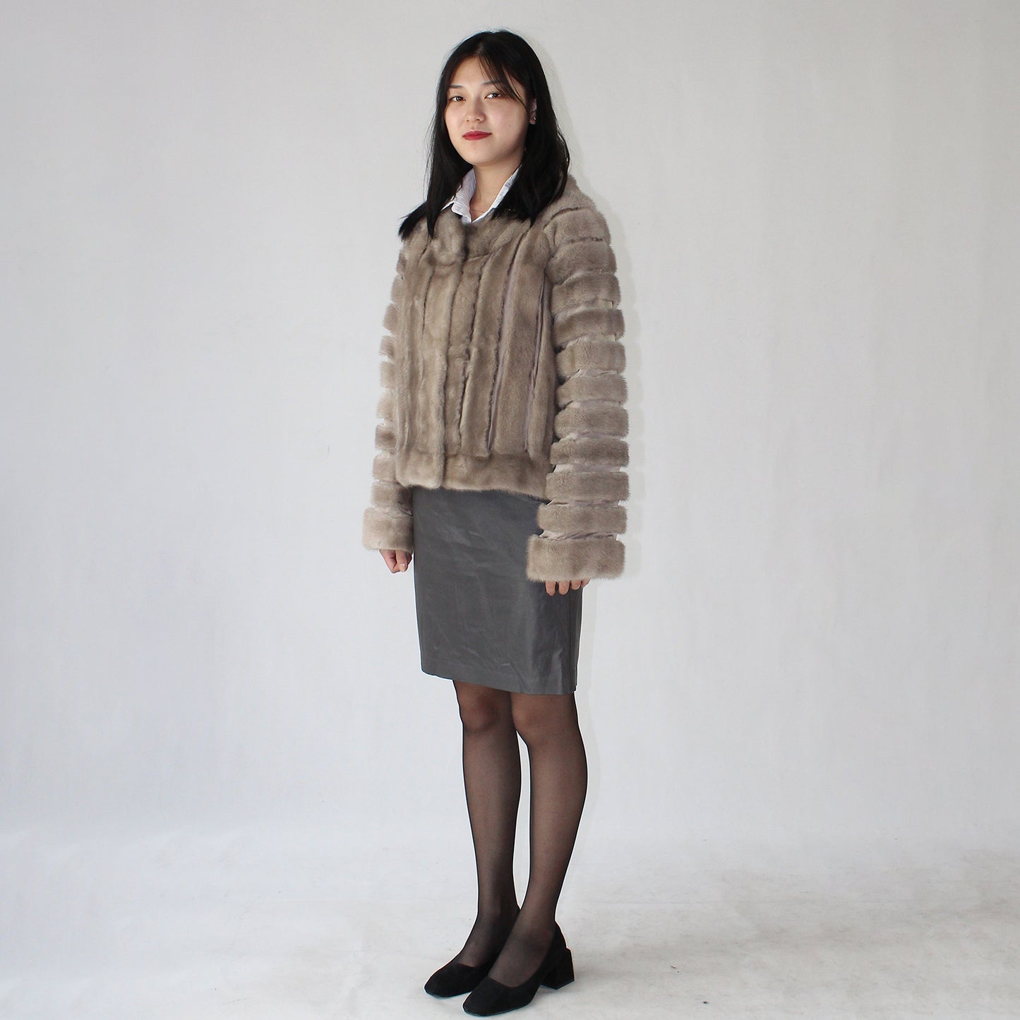 Women's mink jacket