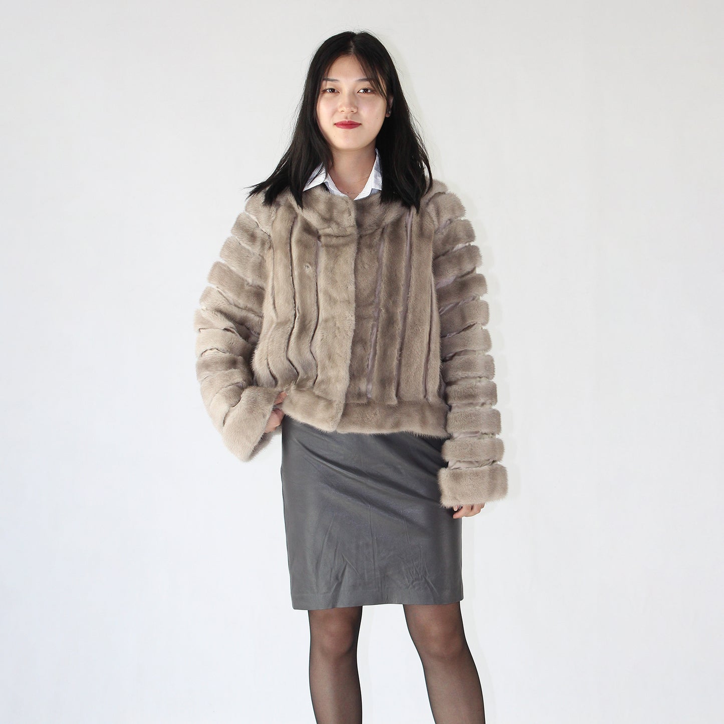 Women's mink jacket