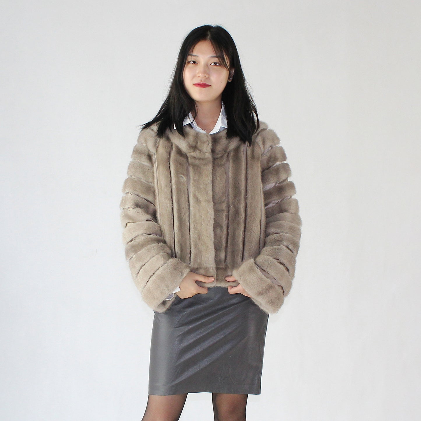Women's mink jacket