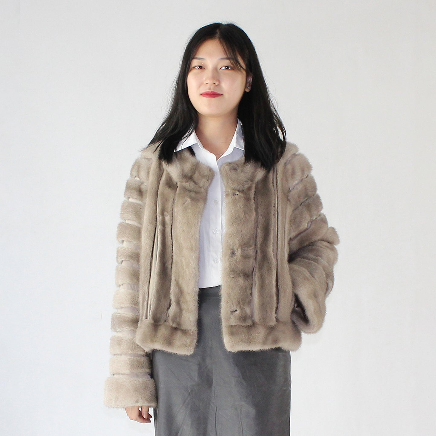 Women's mink jacket