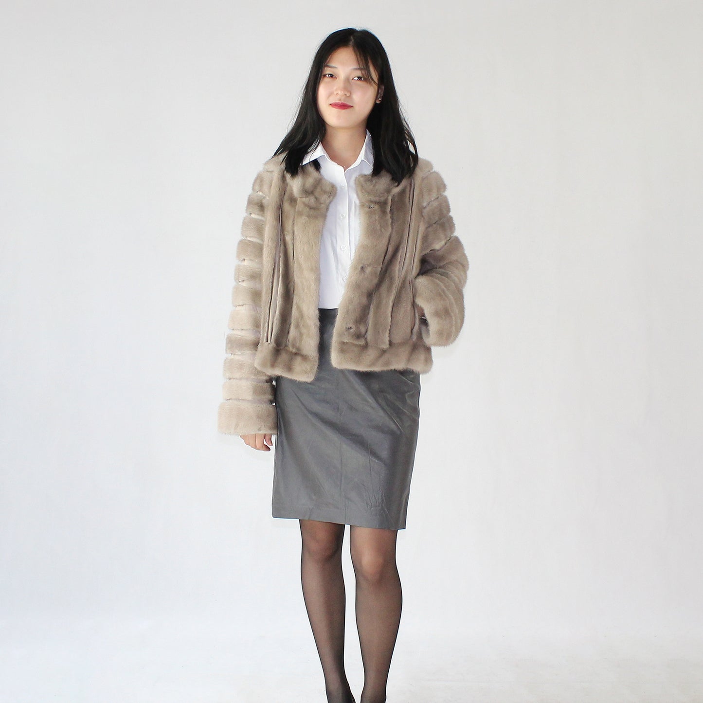 Women's mink jacket