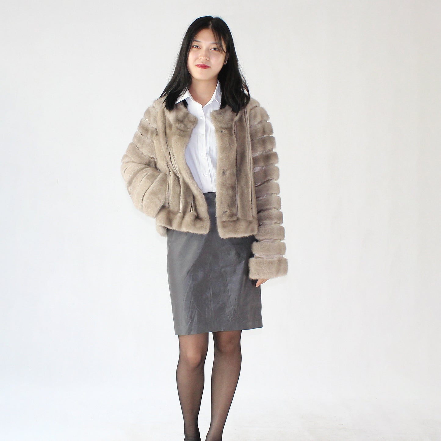 Women's mink jacket