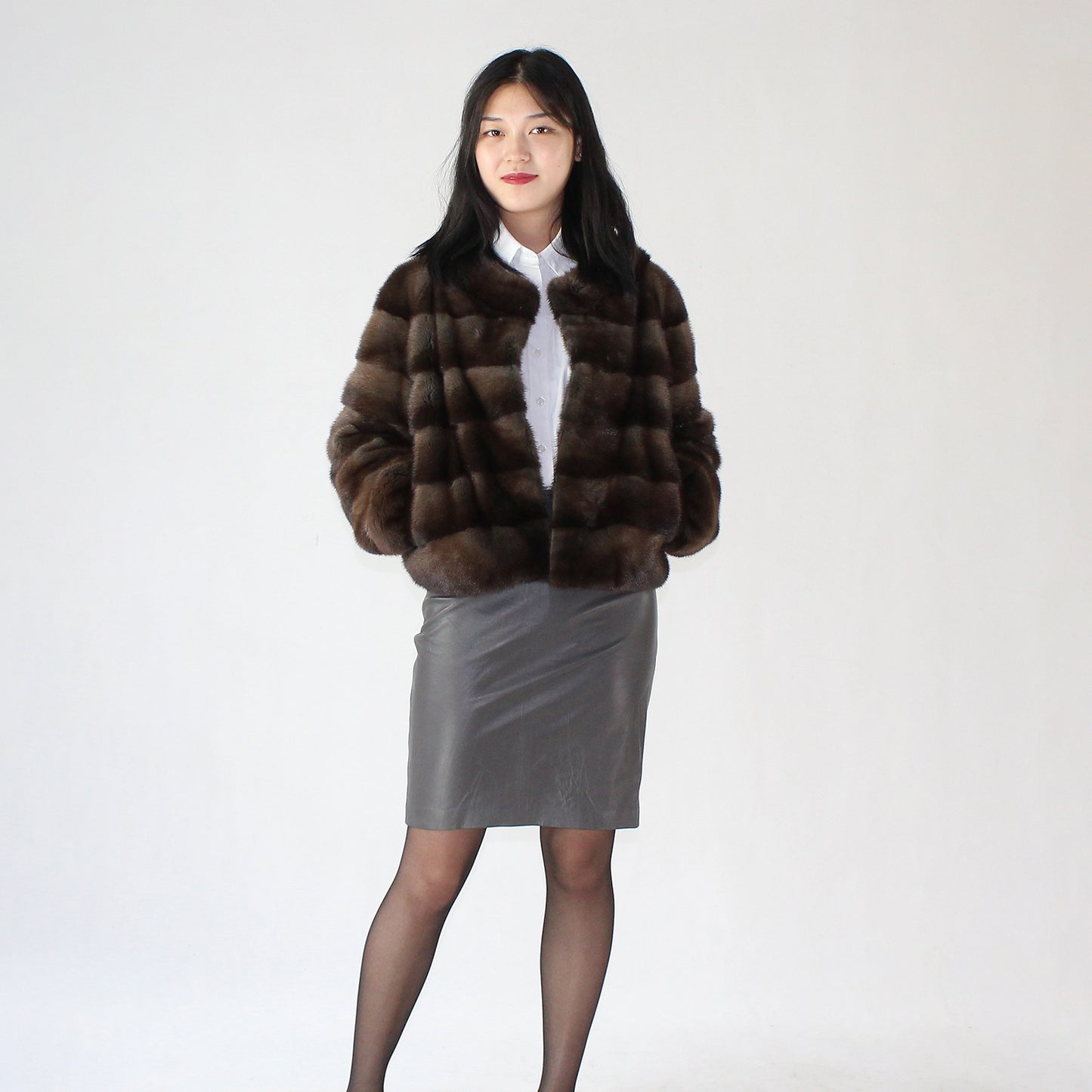 Women's mink jacket