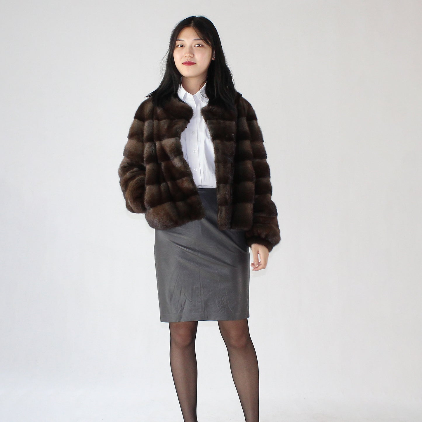 Women's mink jacket