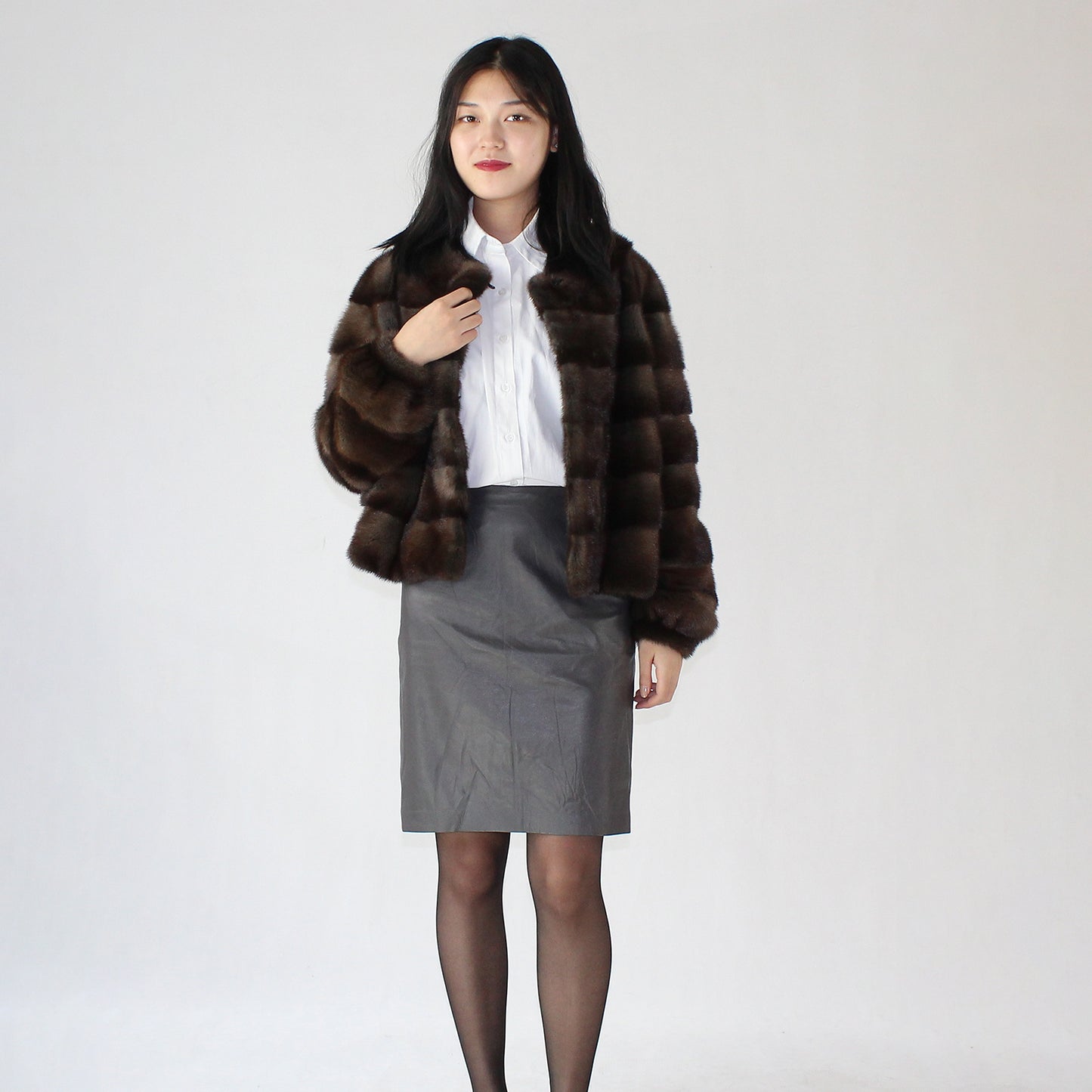 Women's mink jacket