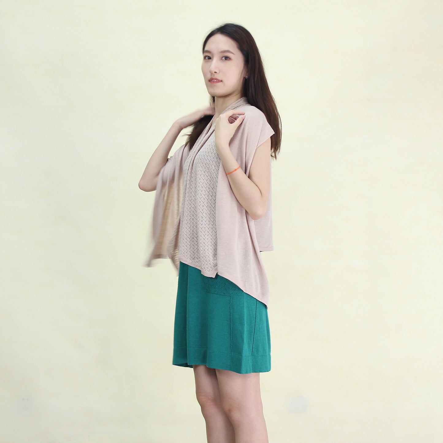 Women's Silk cashmere mixed fiber shawl