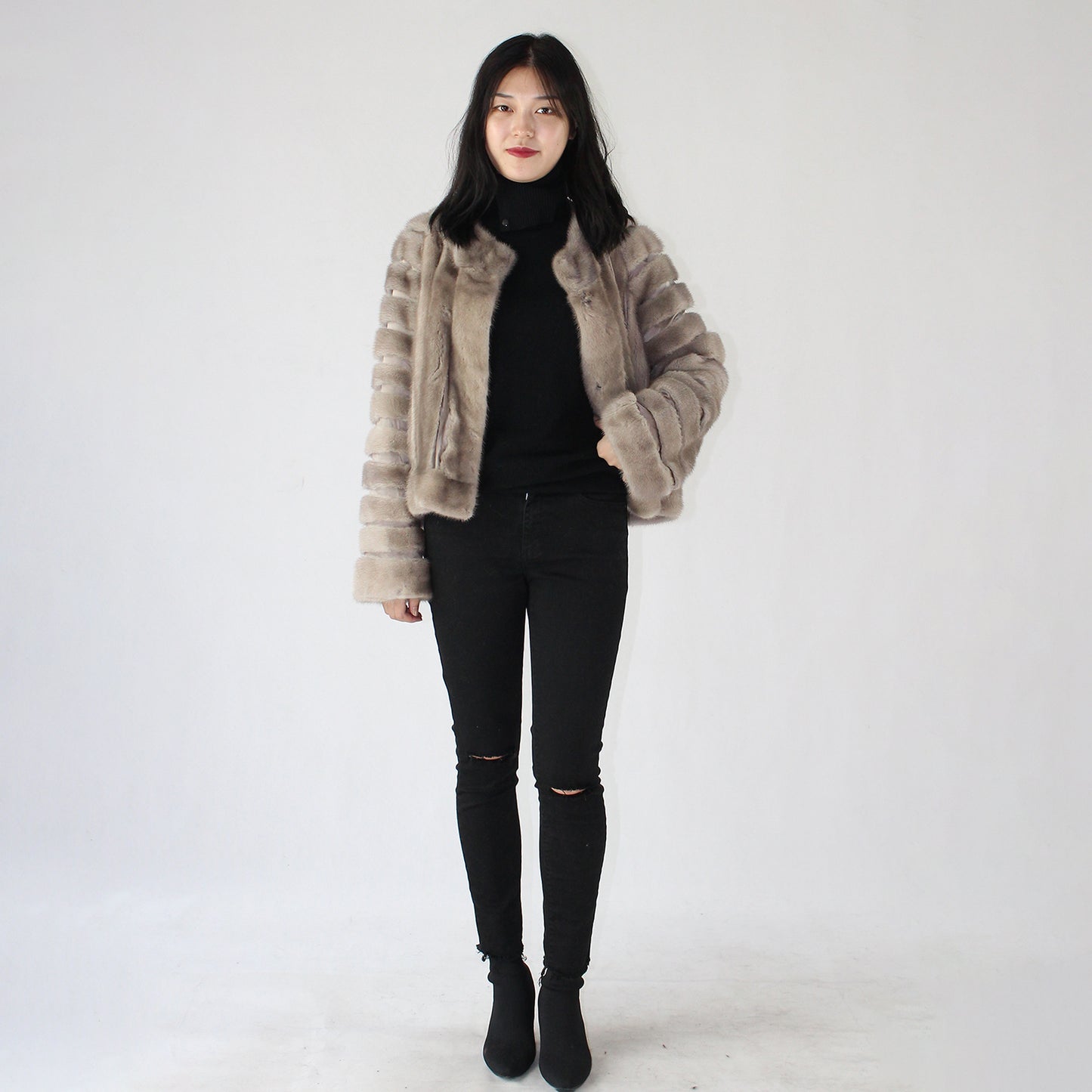 Women's mink jacket