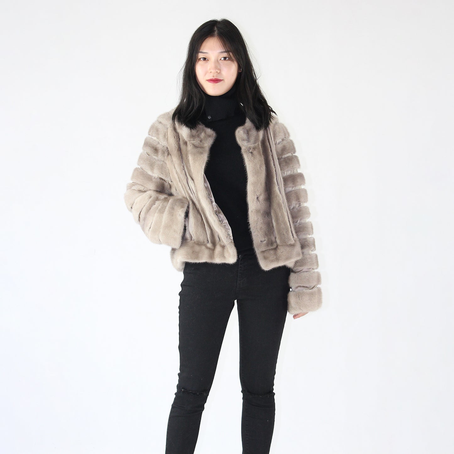 Women's mink jacket