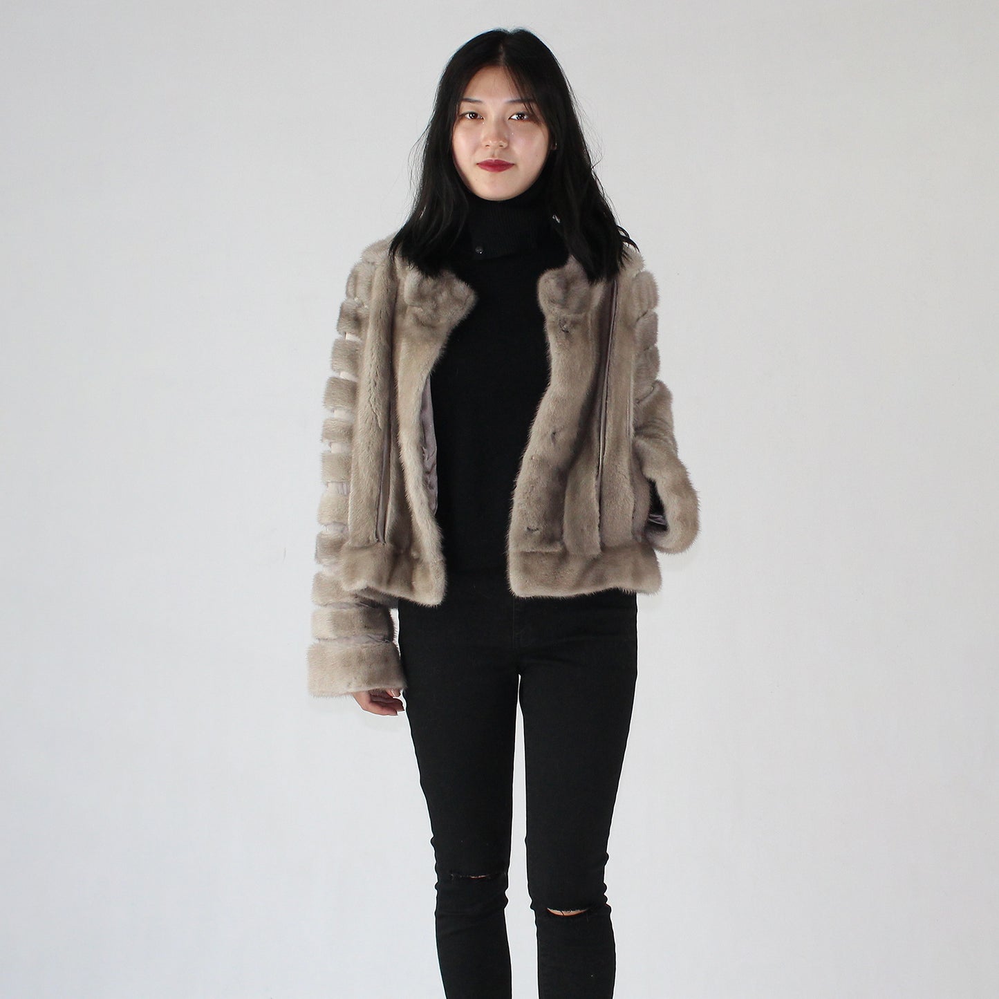 Women's mink jacket