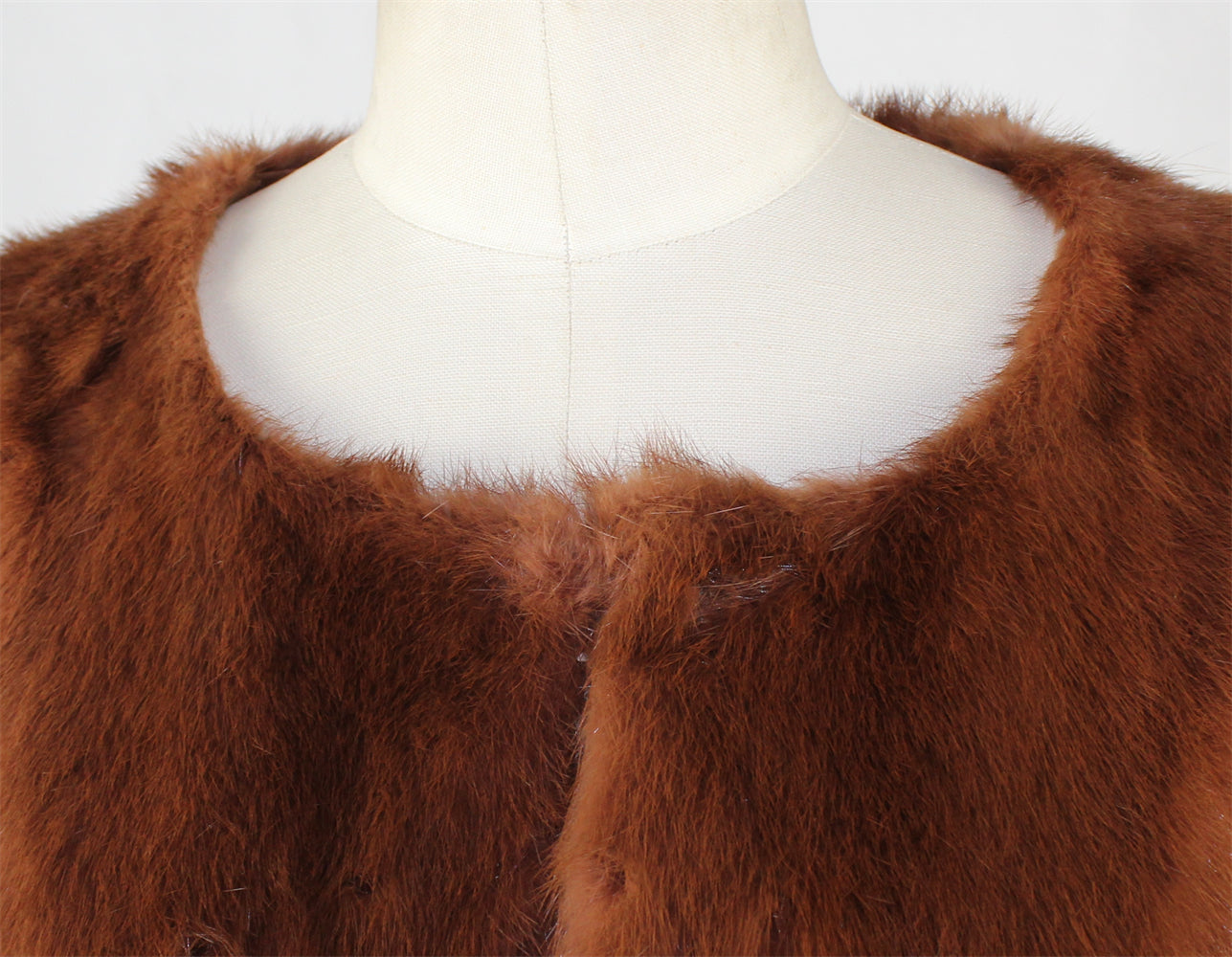 Women's mink vest