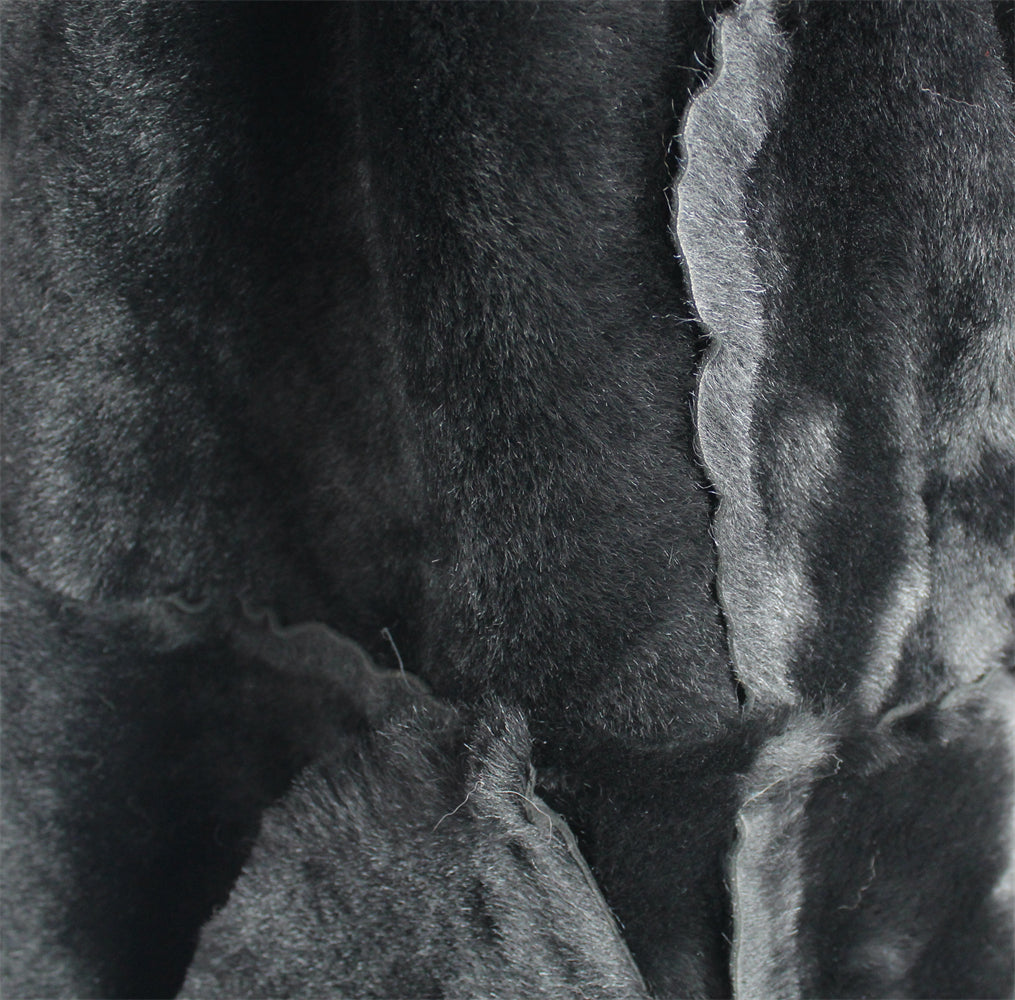 Women's suede sheepskin jacket