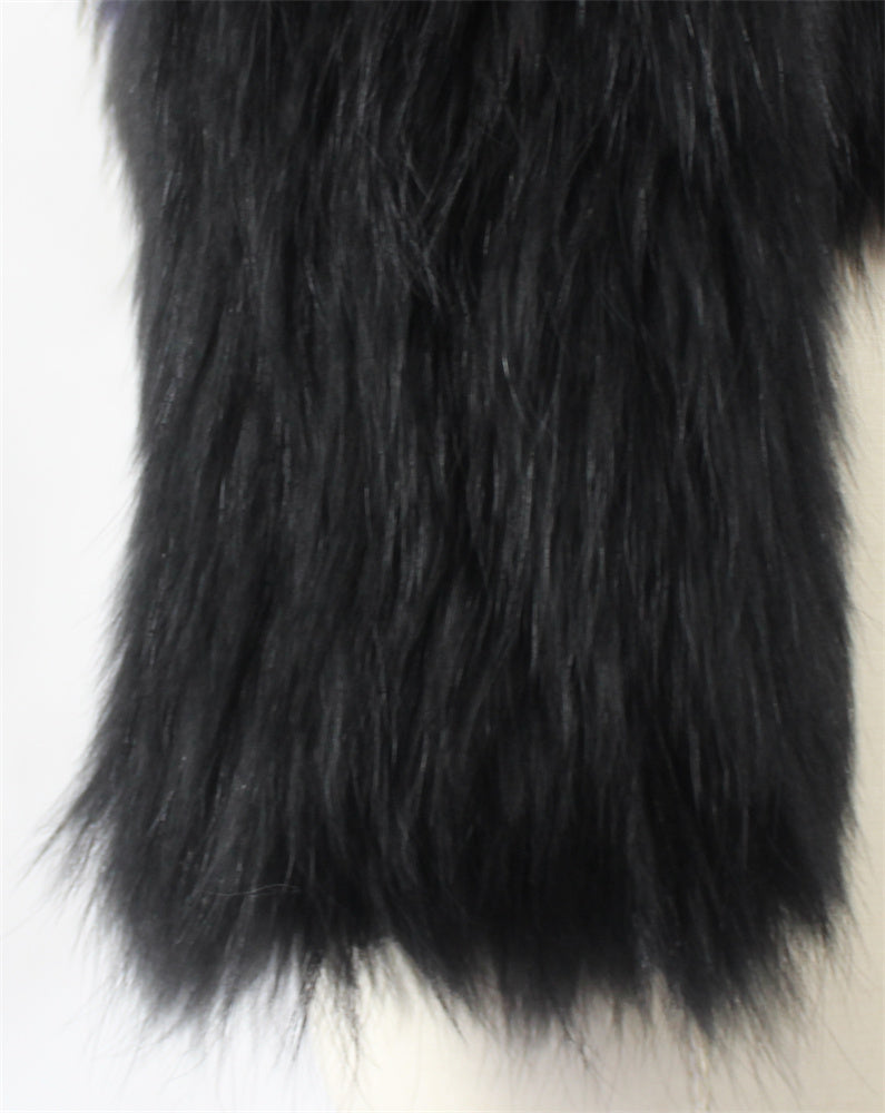 Women's raccoon skin jacket