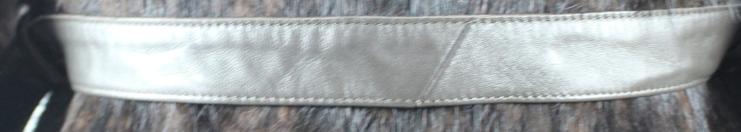 Women's knitted mink jacket