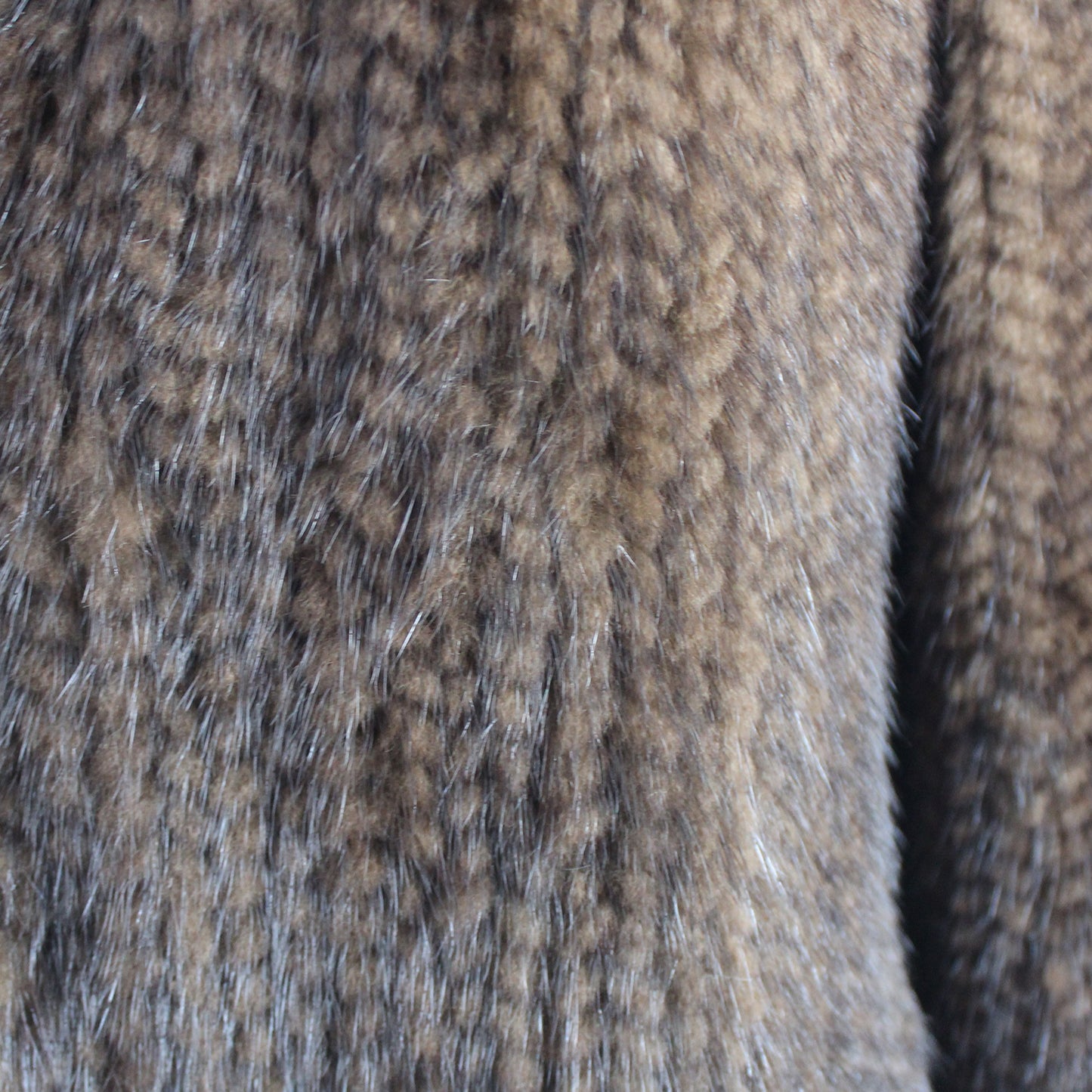 Women's knitted mink jacket