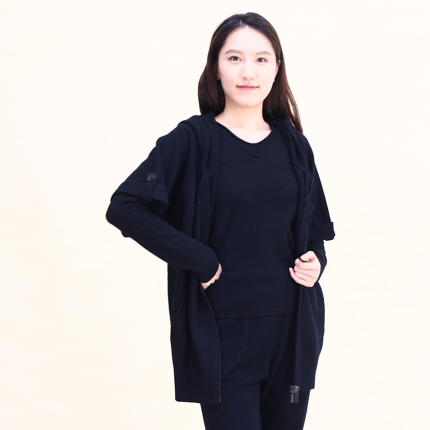 Women's cashmere cardigan