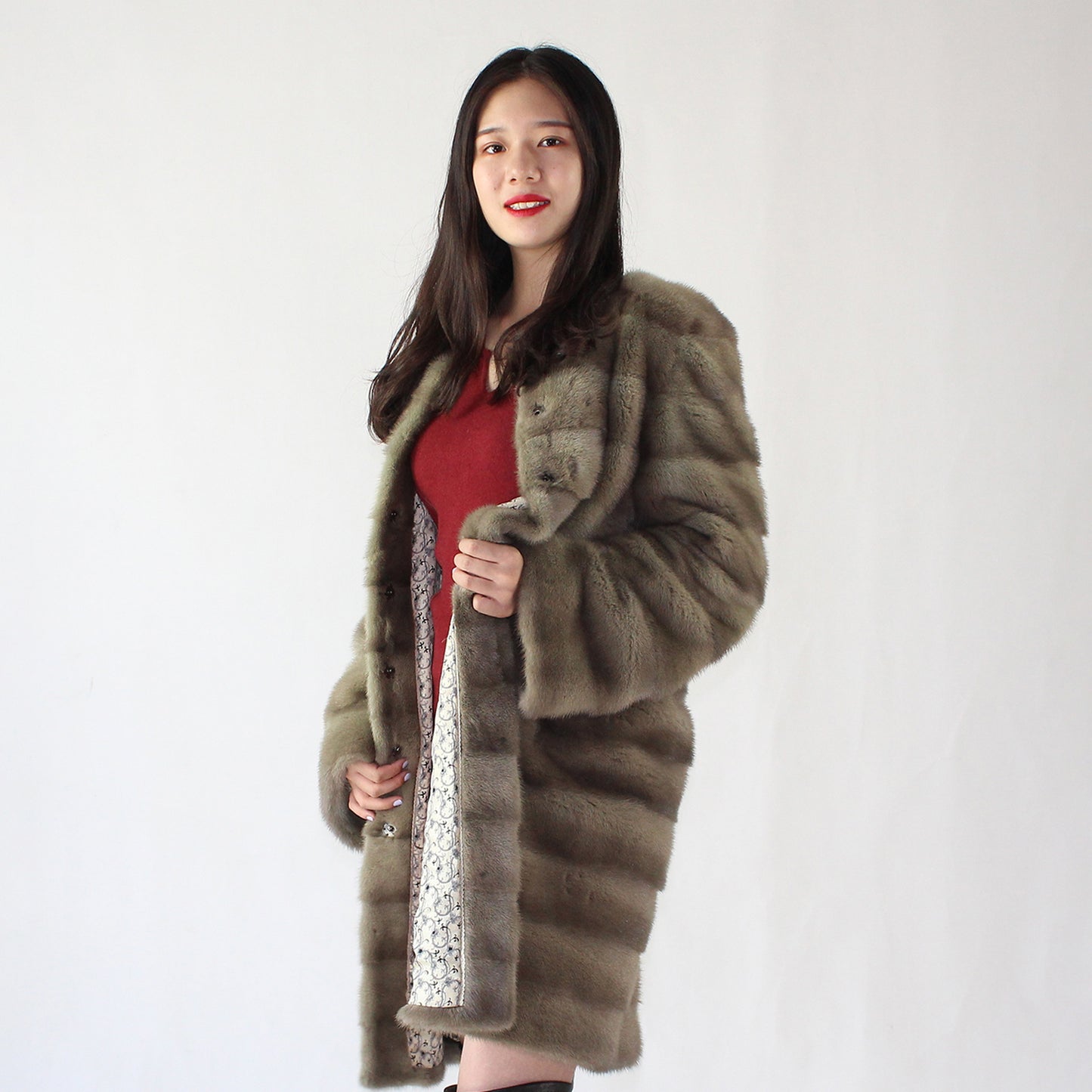 Women's mink coat