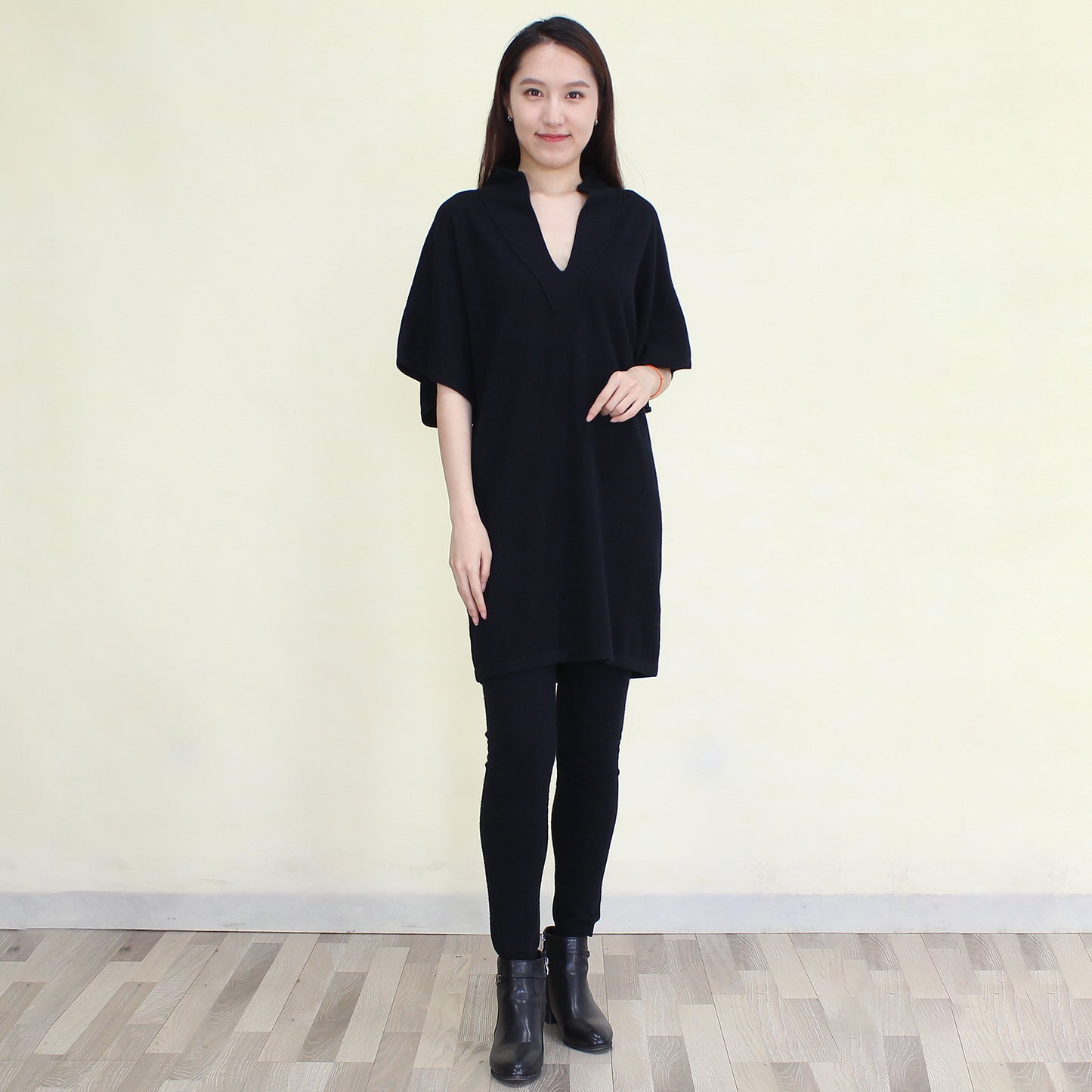 Women's cashmere long dress