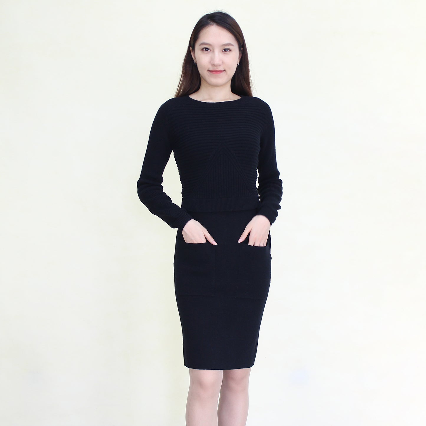 Women's cashmere skirt