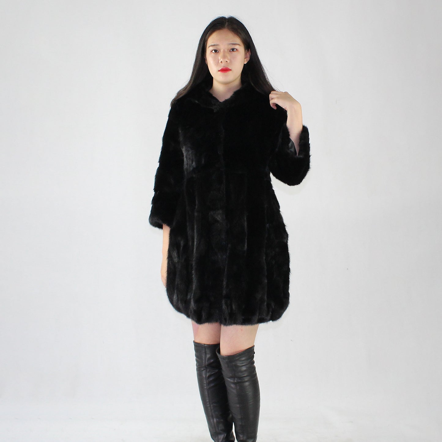 Women's mink coat