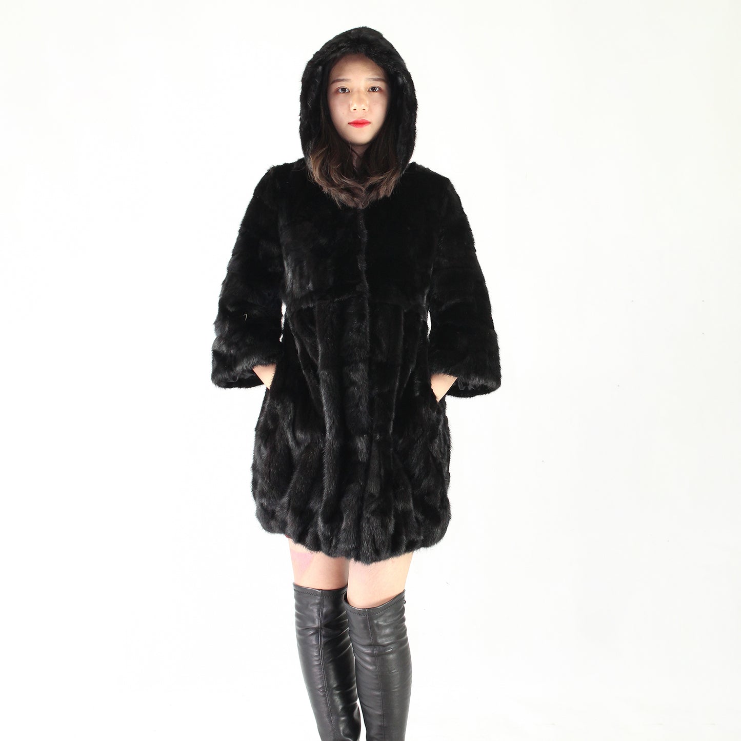 Women's mink coat