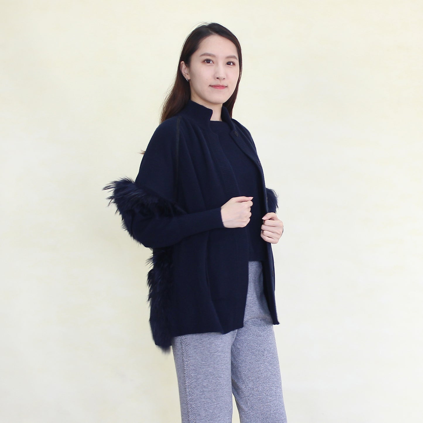 Women's cashmere jacket