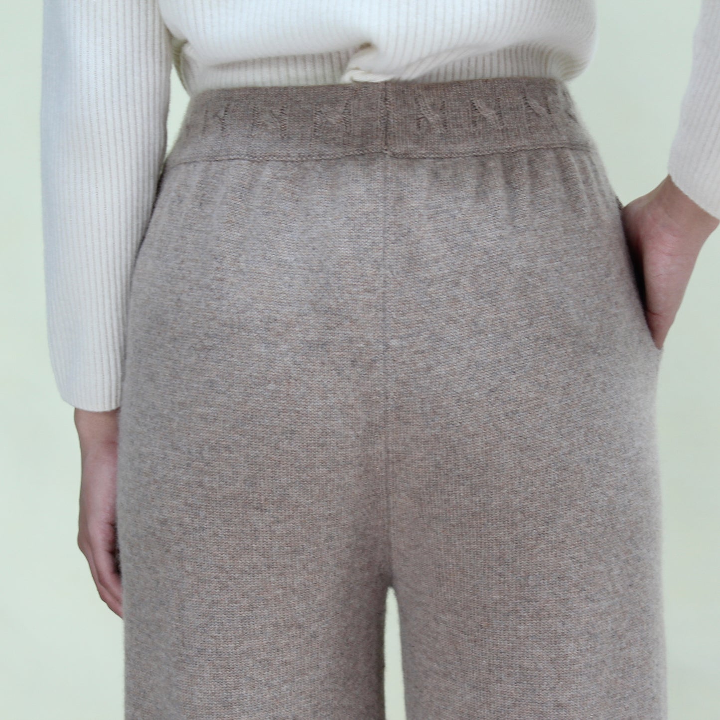Women's cashmere casual pants