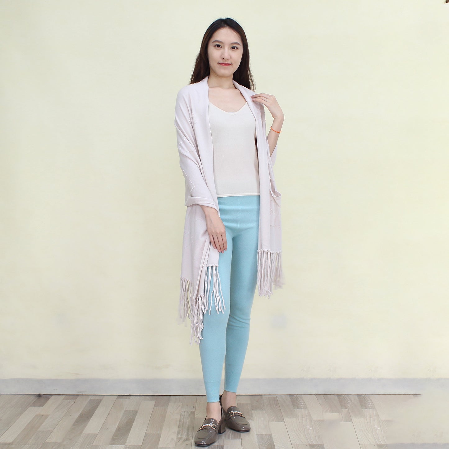 Women's pure cashmere shawl