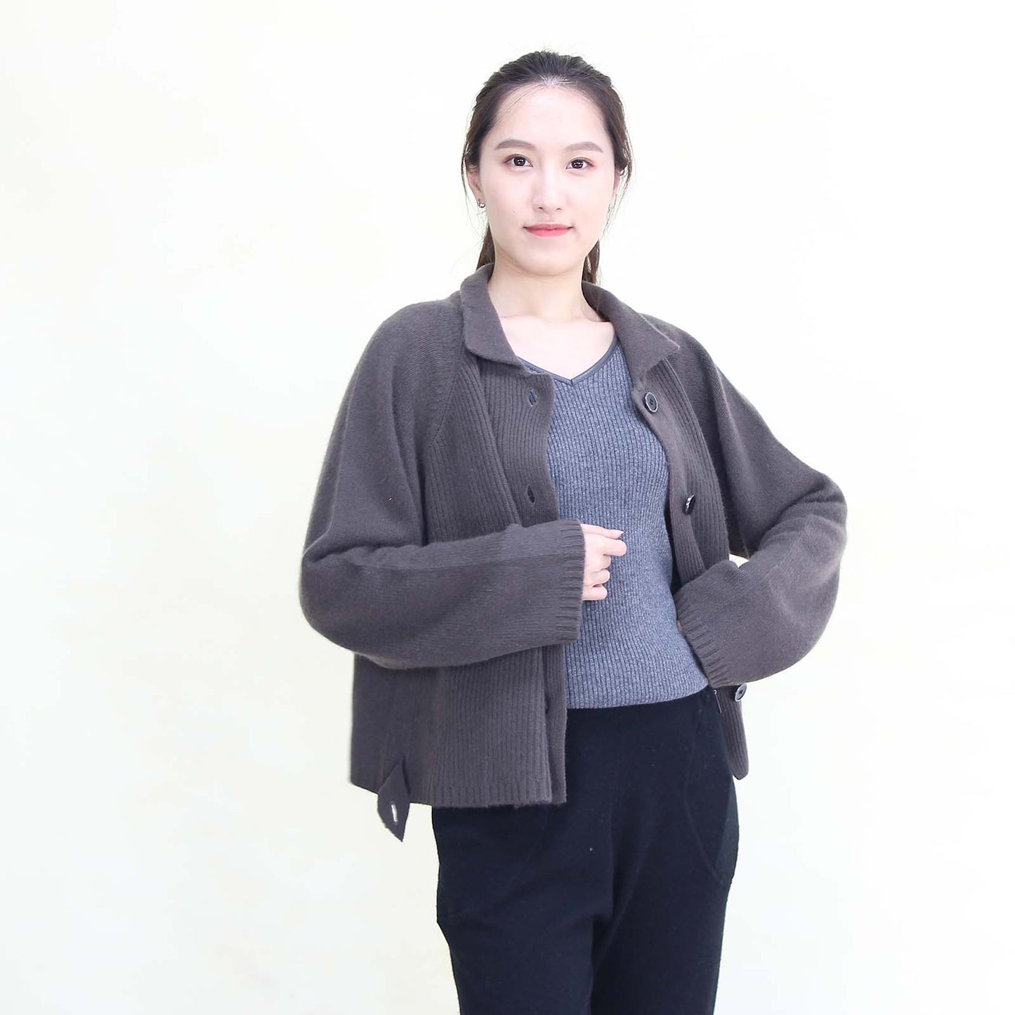 Women's cashmere cardigan