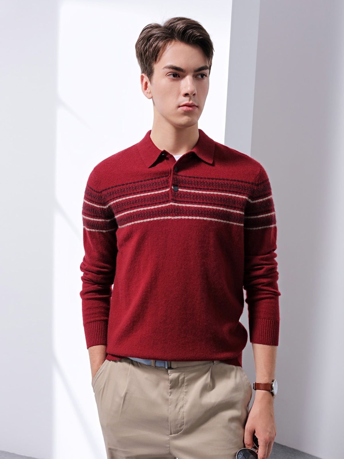 Men's cashmere pullover