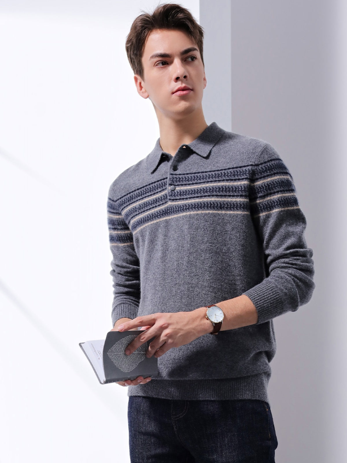 Men's cashmere pullover