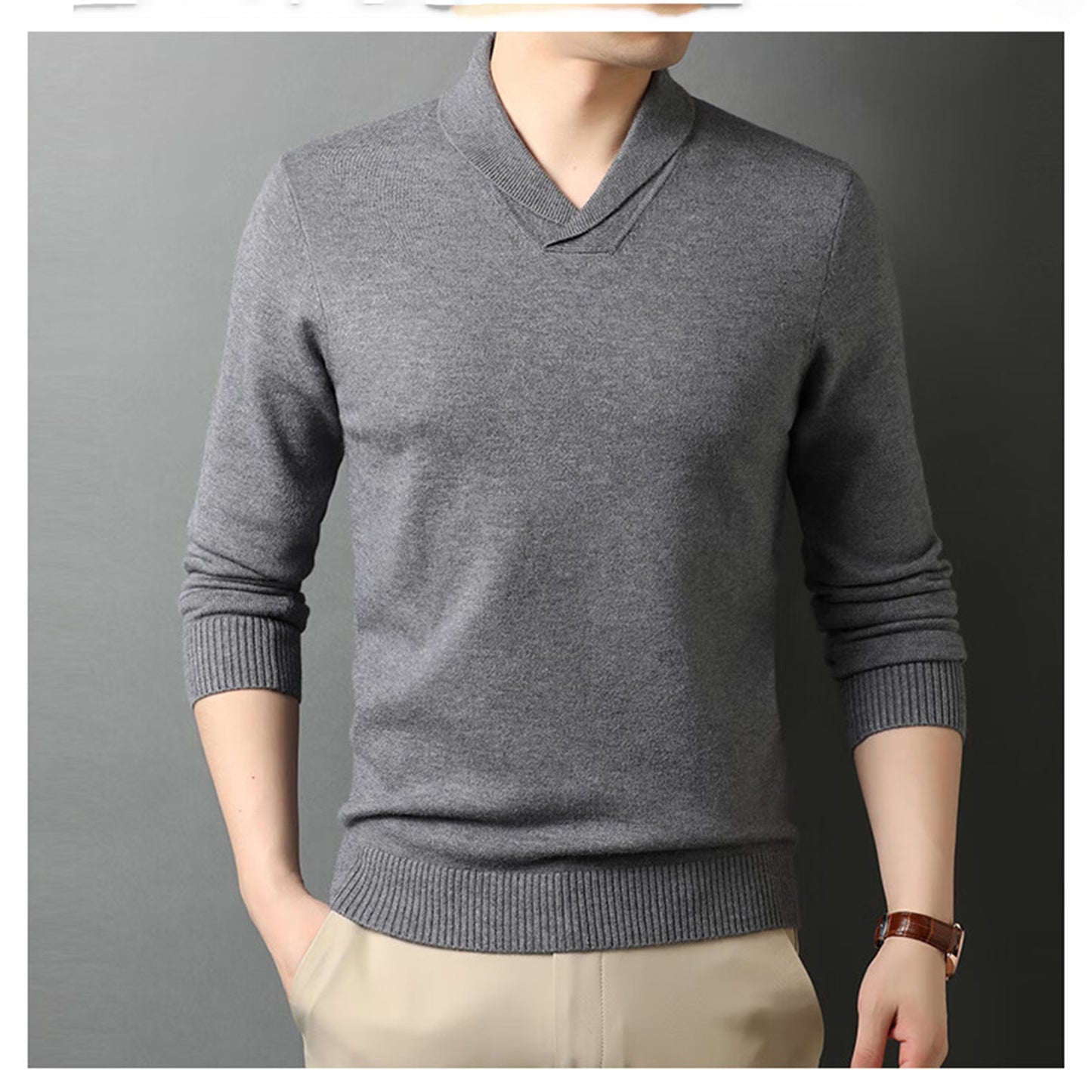 Men's cashmere pullover