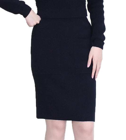 100 %　cashmere skirt