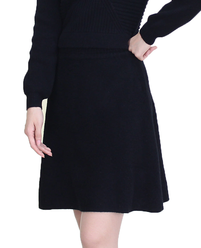 100 %　cashmere skirt