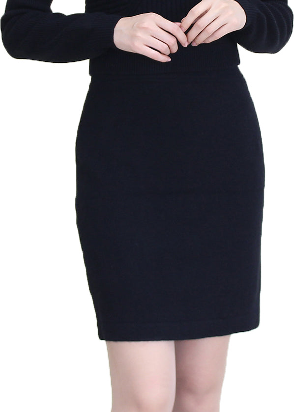Women's cashmere skirt