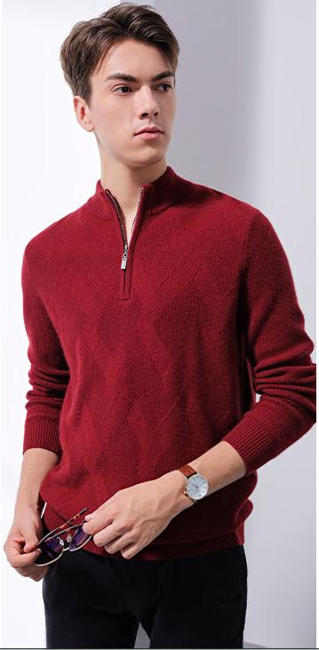 Men's cashmere pullover