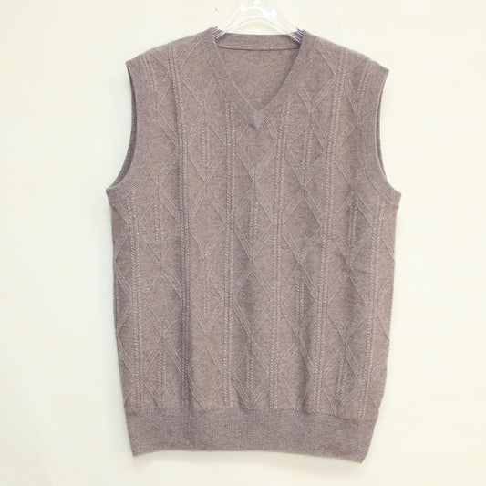 Men's cashmere vest