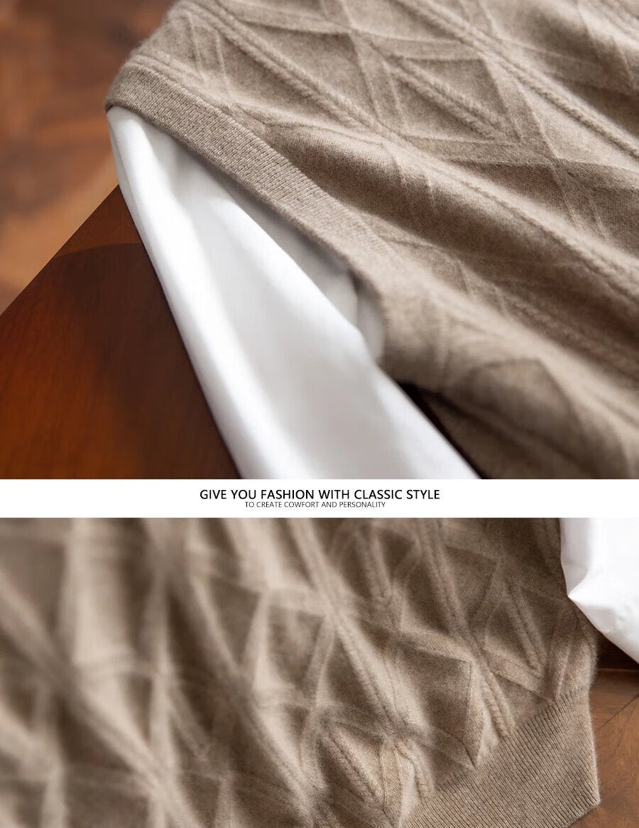 Men's cashmere vest