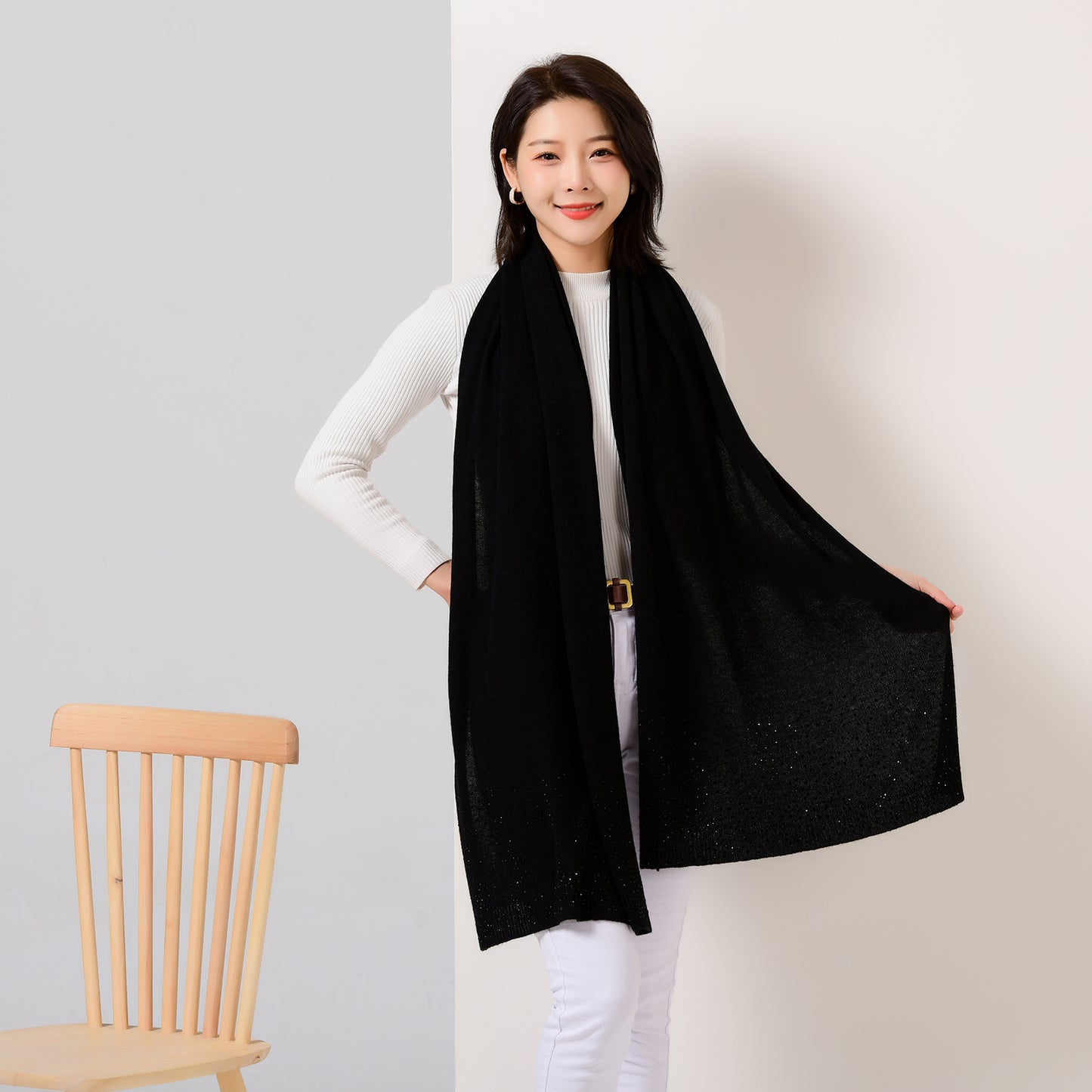 Women's cashmere shawl